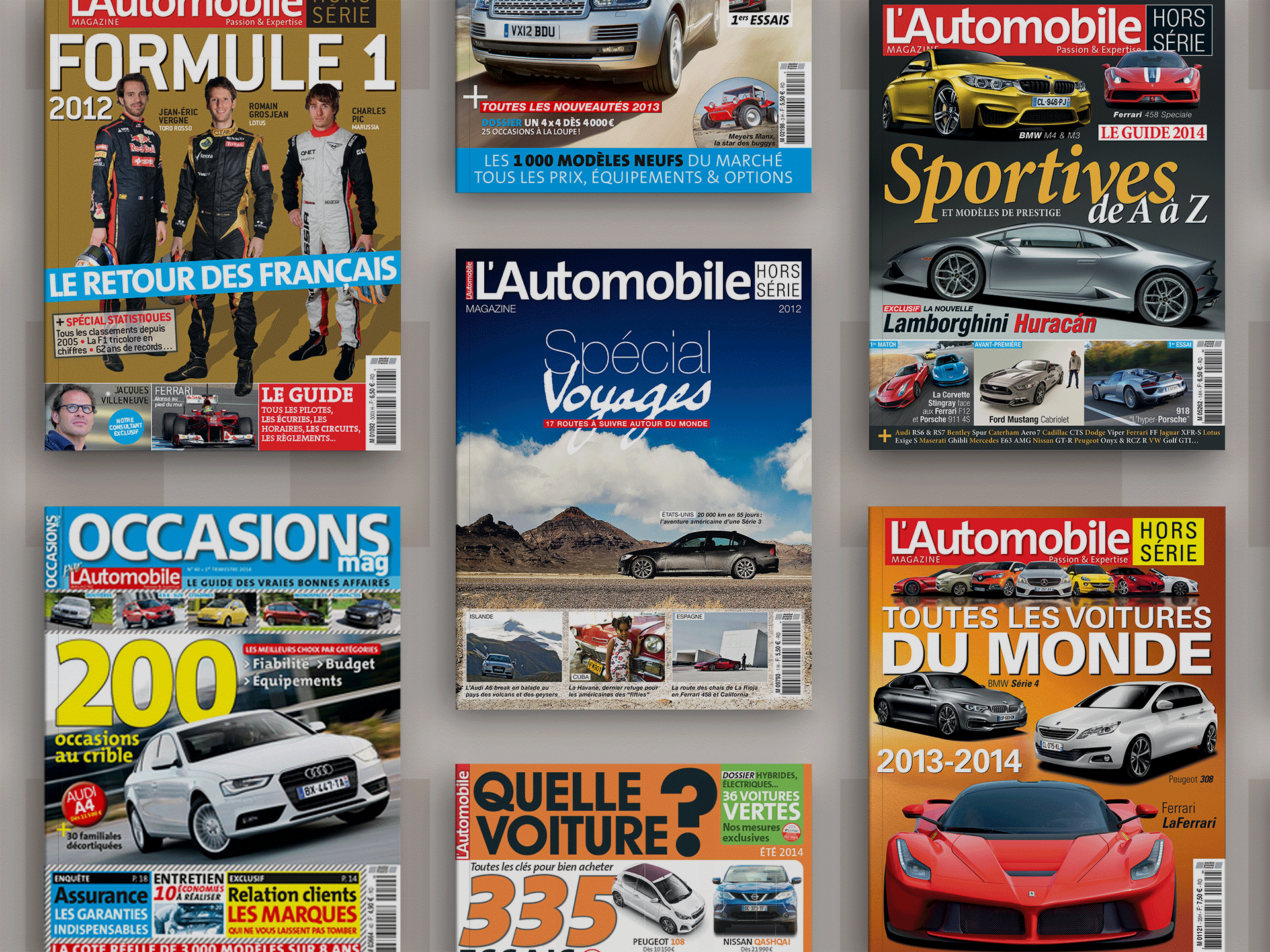 L’Automobile Magazine – direction artistique & coordination