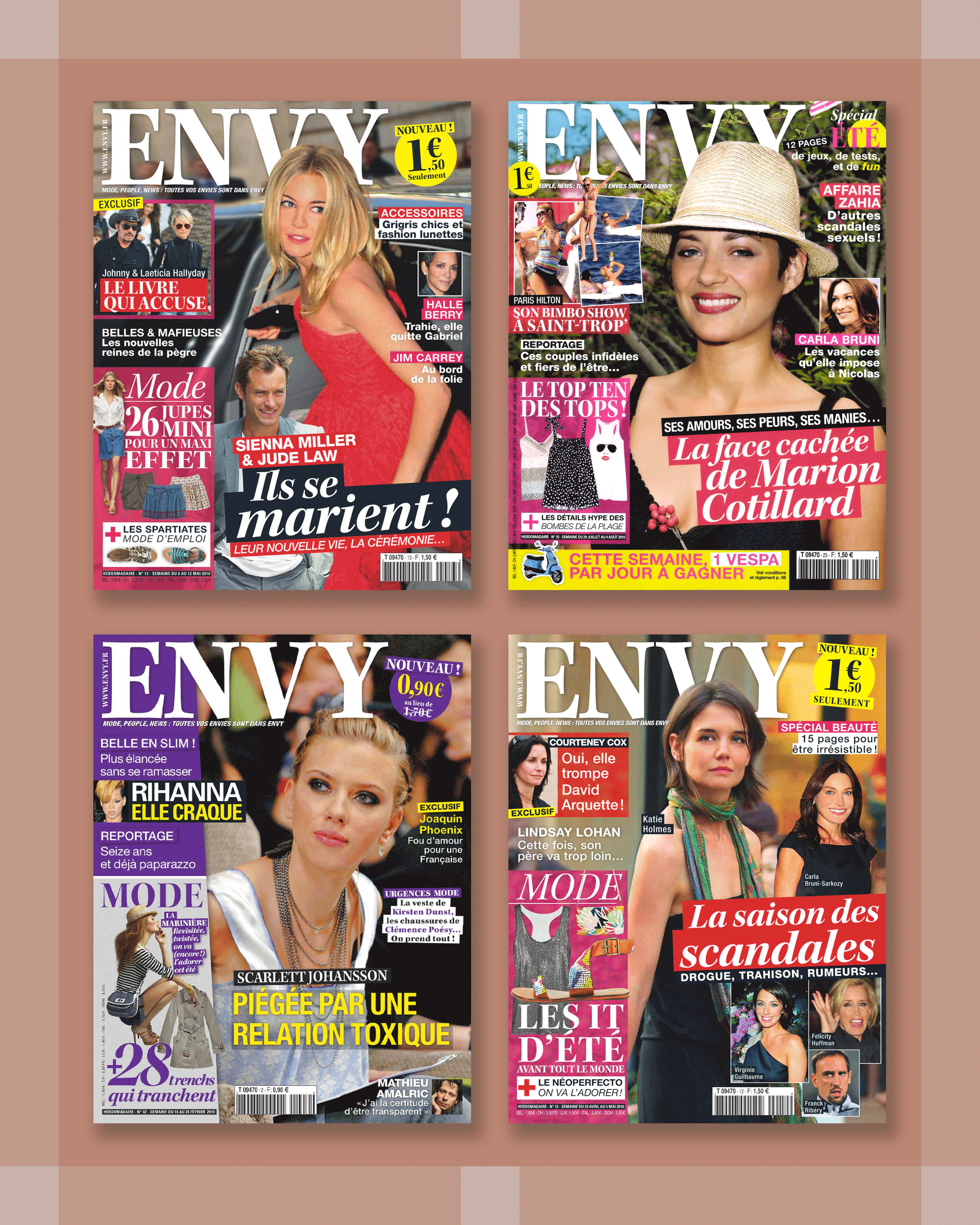 Magazine Envy – direction artistique – Mode People